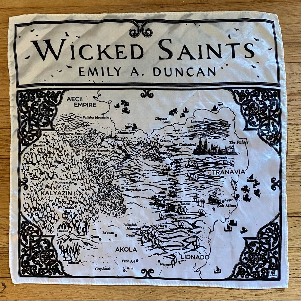 Wicked Saints Map Scarf (Emily Duncan)